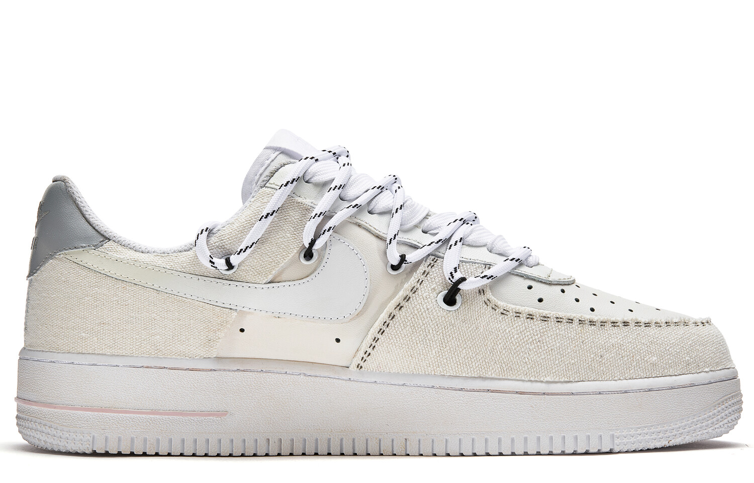 

Кроссовки Nike Air Force 1 Skateboarding Shoes Men Low-top Beige/Pink, бежевый