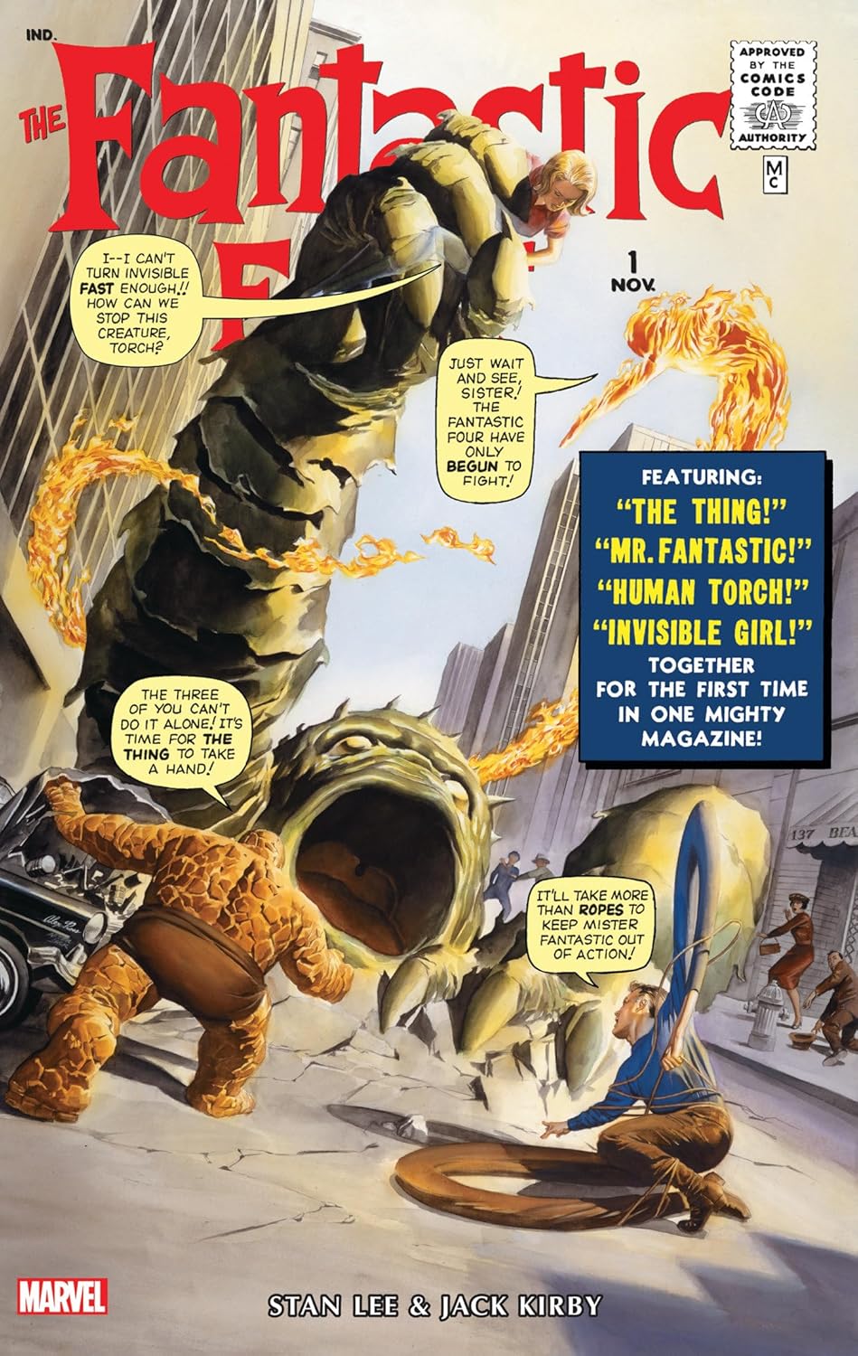 

The Fantastic Four Omnibus Vol. 1 Alex Ross Cover [New Printing 3] (Marvel Universe)