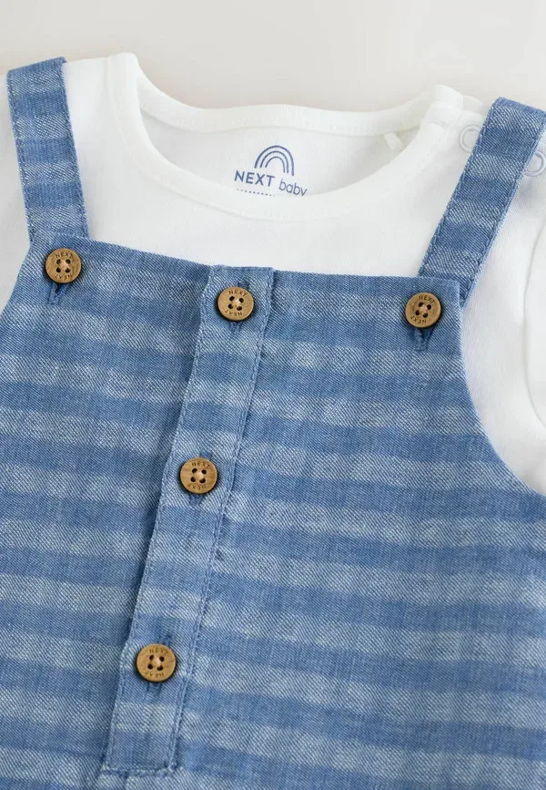 Комплект Regular fit Next, blue check, синяя клетка — фото 2