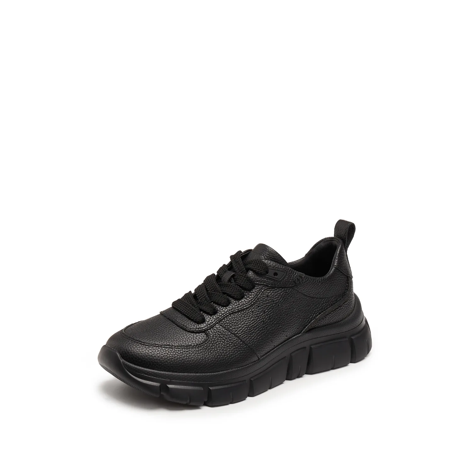 Кроссовки Casual Low Top Unisex из коровьей кожи Abrasion Resistant Staccato, cool черный — фото 3