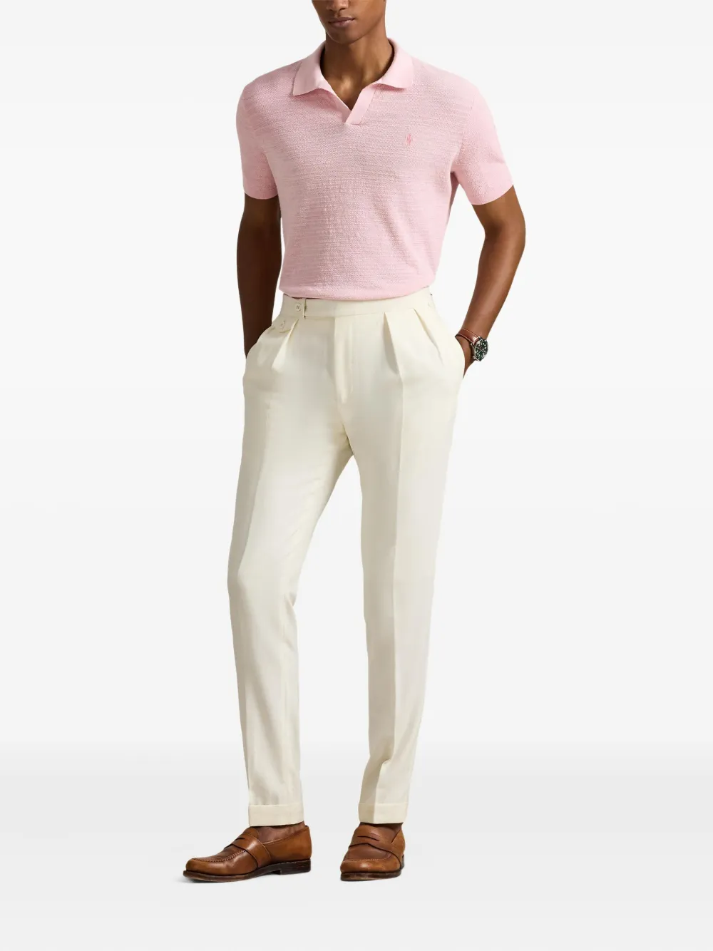 Футболка с короткими рукавами Polo Ralph Lauren, розовый — фото 2