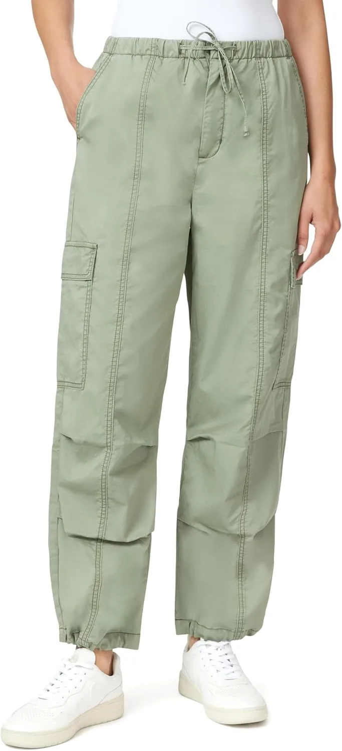 

Джинсы Kensie для женщин High-Rise Cargo с кулиской, длина по внутреннему шву 27.5 дюймов