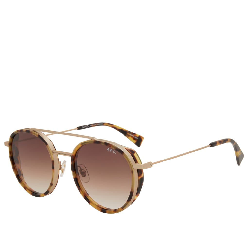 

Солнечные очки Nico A.P.C., цвет hazelnut