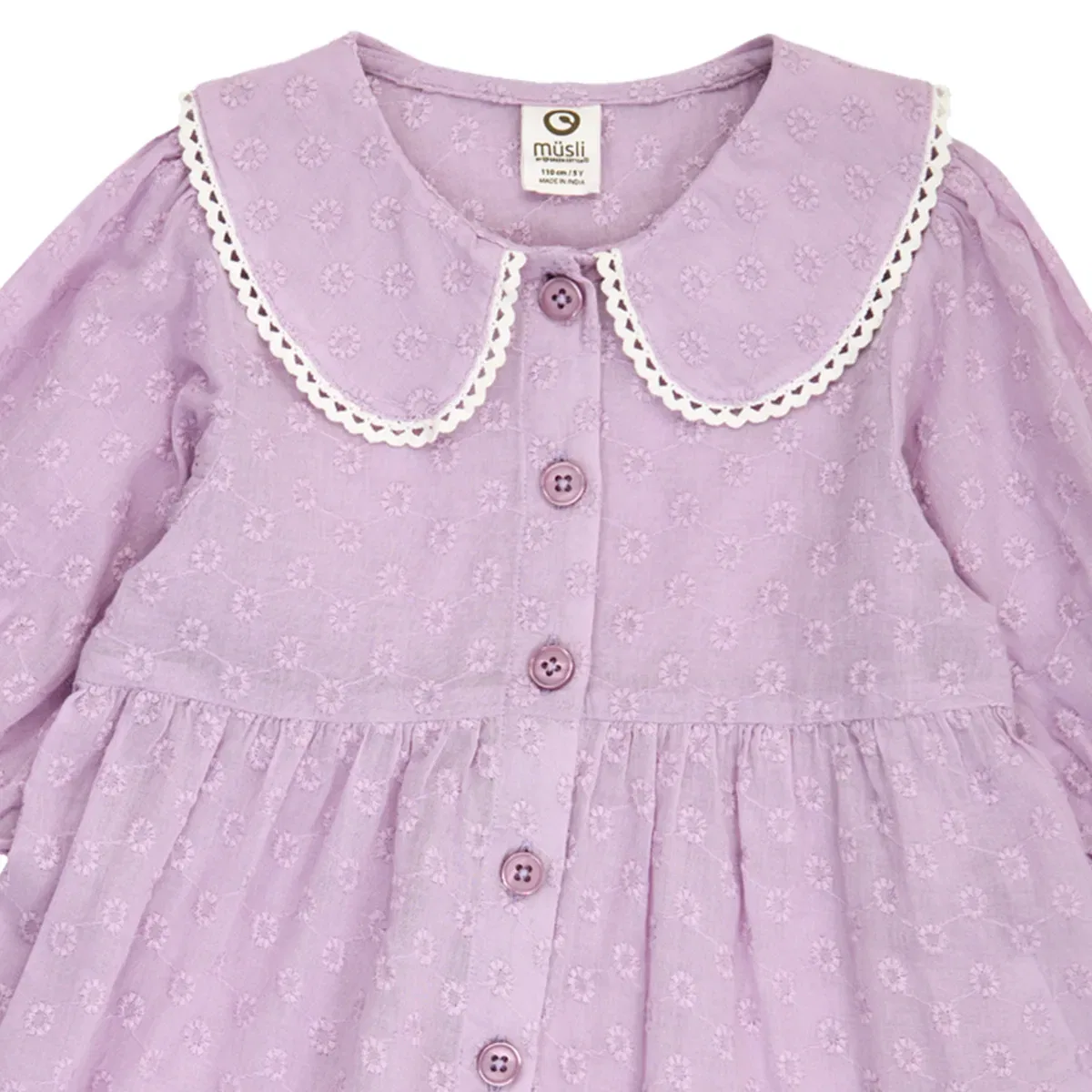 T-Shirt из органического хлопка Müsli, lila — фото 3