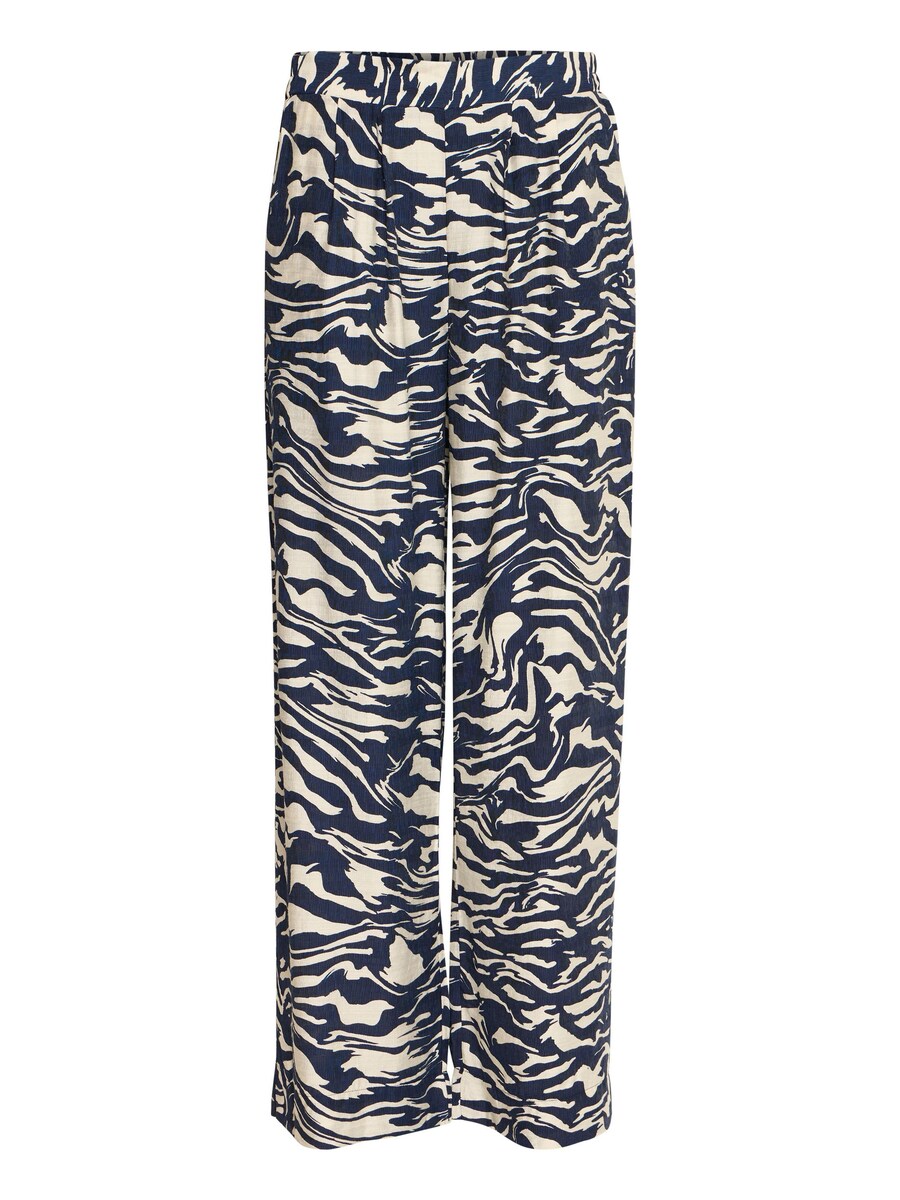 

Свободные брюки со складками спереди Fransa Ariana, Navy