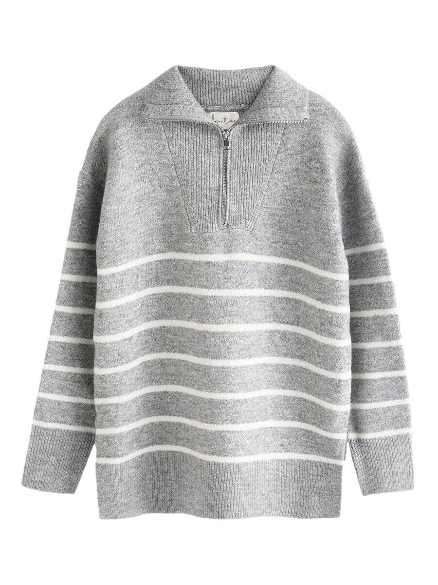 

Тонкий вязаный свитер Next Sweater, серый