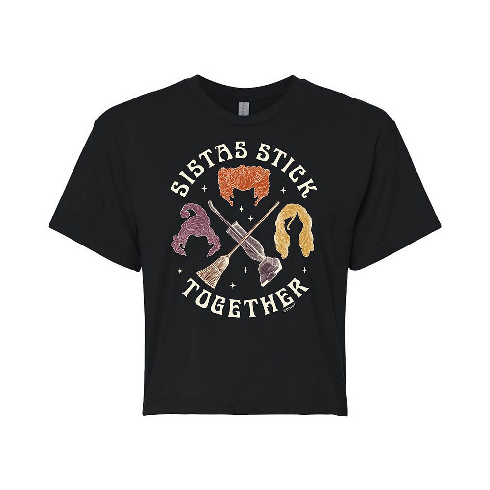 

Футболка Hocus Pocus Sistas Stick Together для юниоров Licensed Character, черный