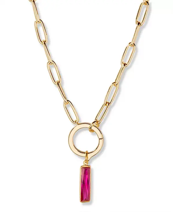 

Удлиненное ожерелье с камнями Колетт Brook & York, july