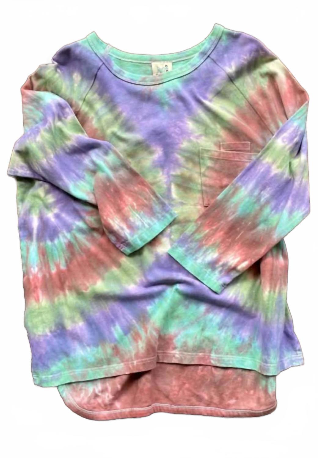 

Блуждающие луга свитшот в технике тай-дай Multi Jaded Gypsy