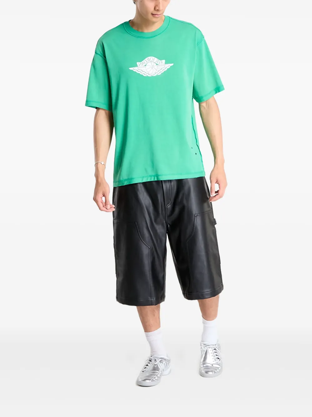 Футболка Rare Air из хлопка Jordan, зеленый — фото 2
