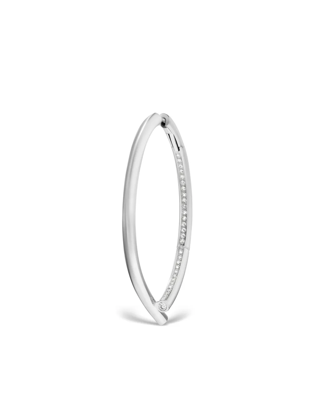 

Серьги-кольца Oera Orb из белого золота с бриллиантами Tabayer, серебяный