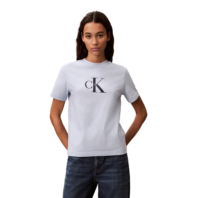Футболка SS25CK Quartz женская Calvin Klein, C1O-Ice Amber Blue
