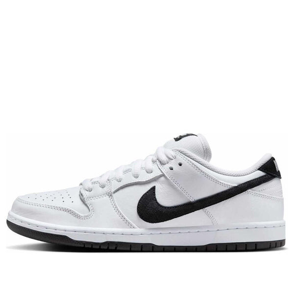 

Кроссовки sb dunk low 'white black' Nike, белый