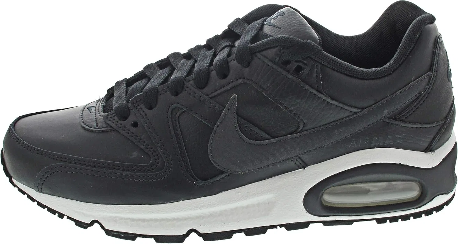 Мужские кожаные кроссовки Nike Air Max Command, Multicoloured Black Anthracite Neutral Grey 001