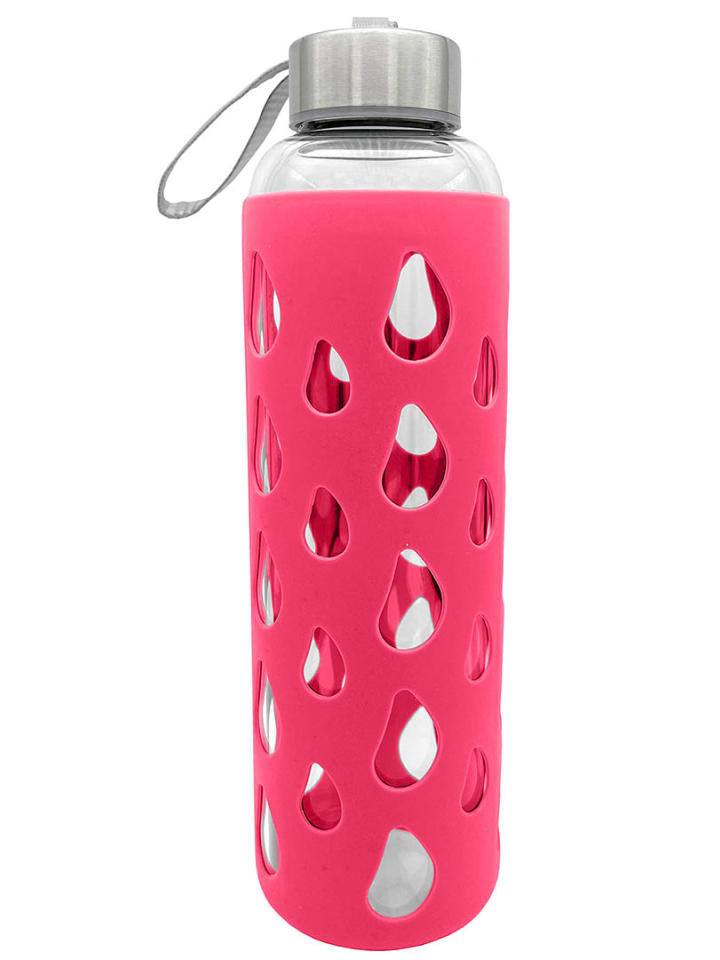 

Geda Labels Розовая силиконовая бутылка для воды - 500 мл