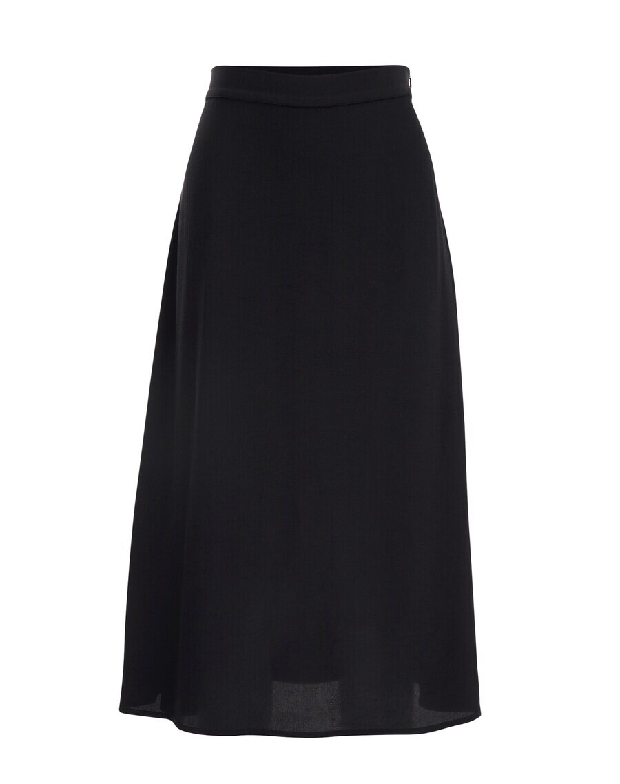 

Юбка миди WE Fashion Skirt, черный