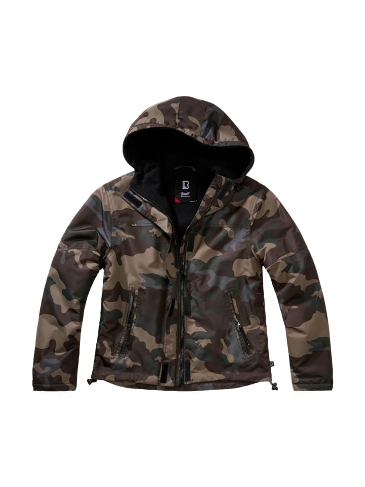 

Ветровка Brandit, цвет darkcamo