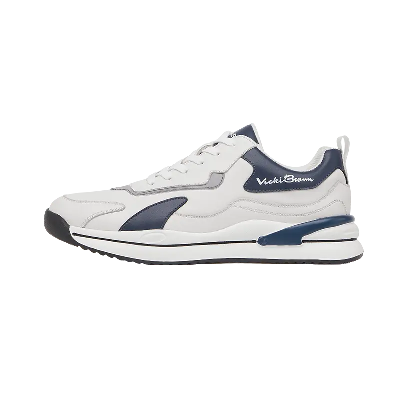 

VICKI BROWN Низкие повседневные туфли мужские, белые, синие