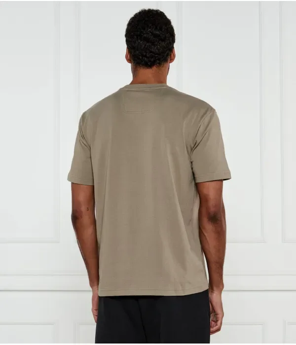 Футболка 10 regular fit Boss Green, коричневый — фото 3