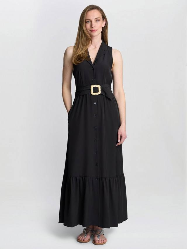 

Платье-макси Jamie Shirt Gina Bacconi, Black