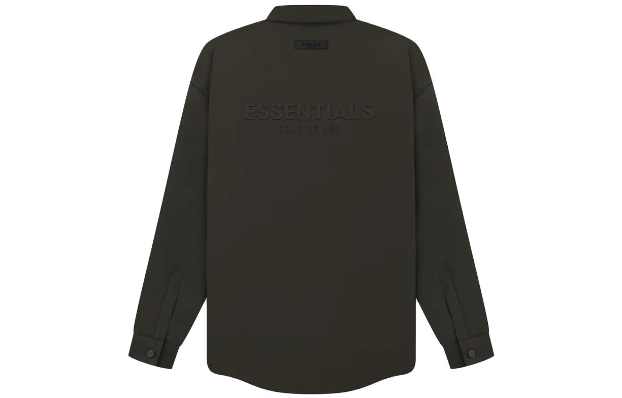 SS23 Куртка мужская Off Black Fear Of God Essentials, черный — фото 2