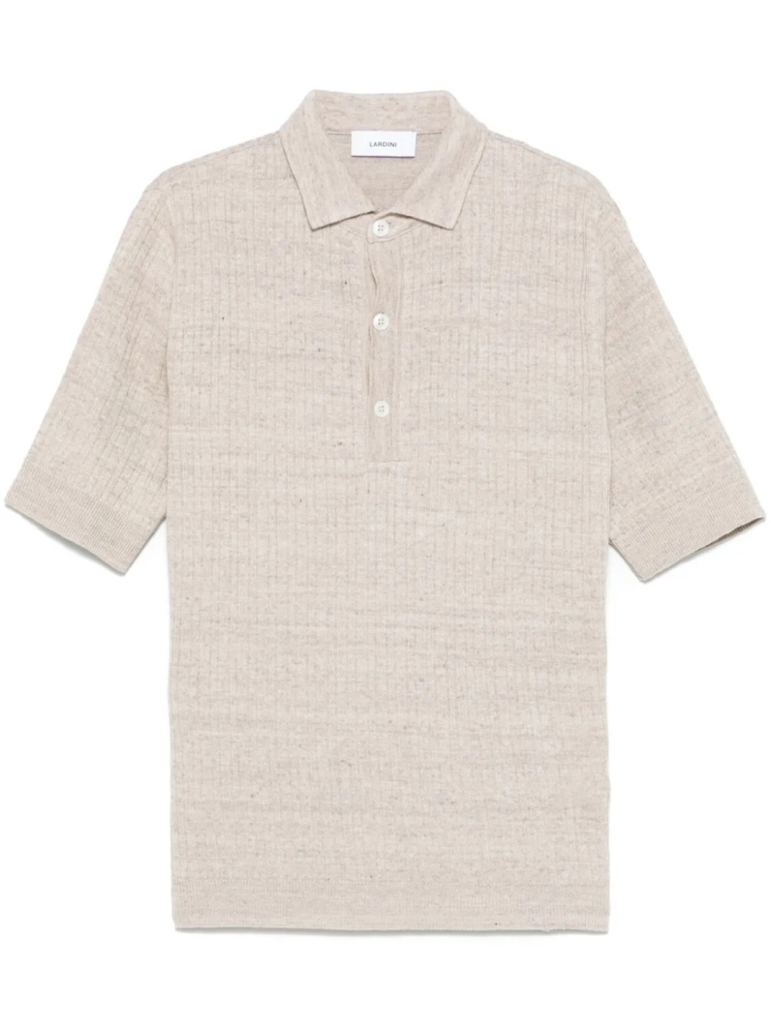 

Lardini меланжевая рубашка поло, нейтральный