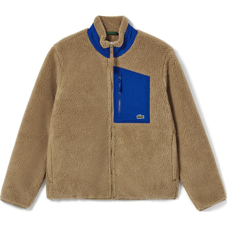 

LACOSTE Мужская куртка верблюжьего цвета, Camel