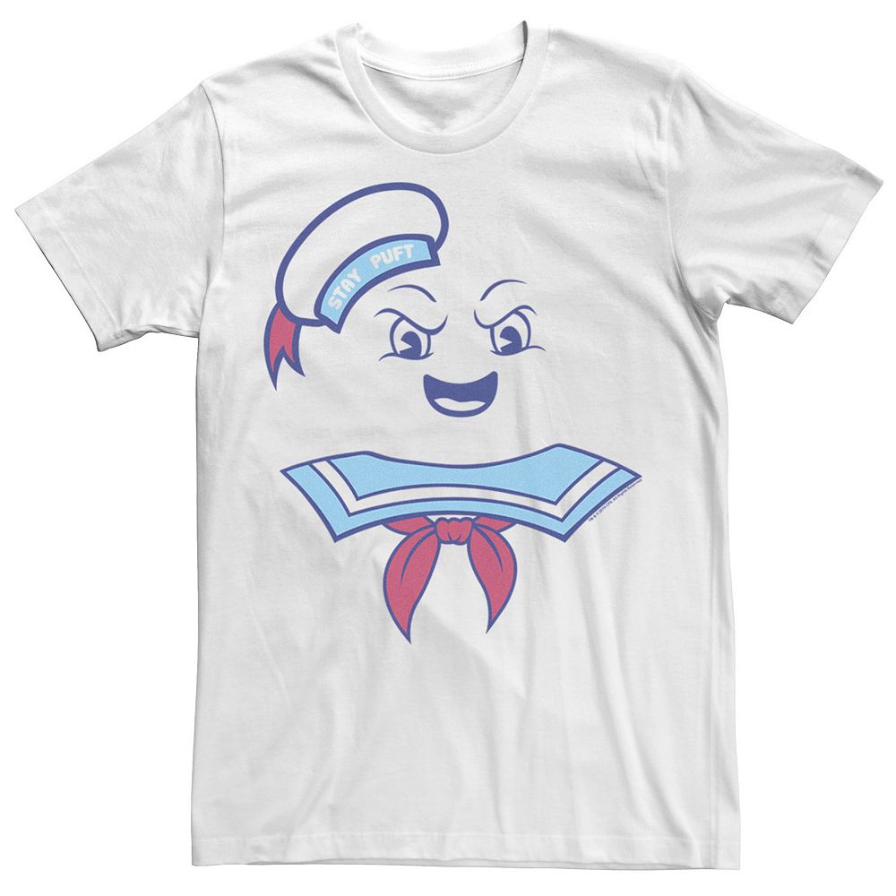 

Костюмная футболка Big & Tall Ghostbusters Stay Puft Marshmallow Man Licensed Character, белый