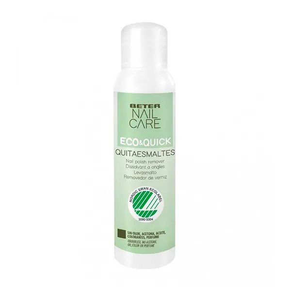 

Жидкость для снятия лака без ацетона Eco & Quick Quitaesmaltes Beter, 100 ml