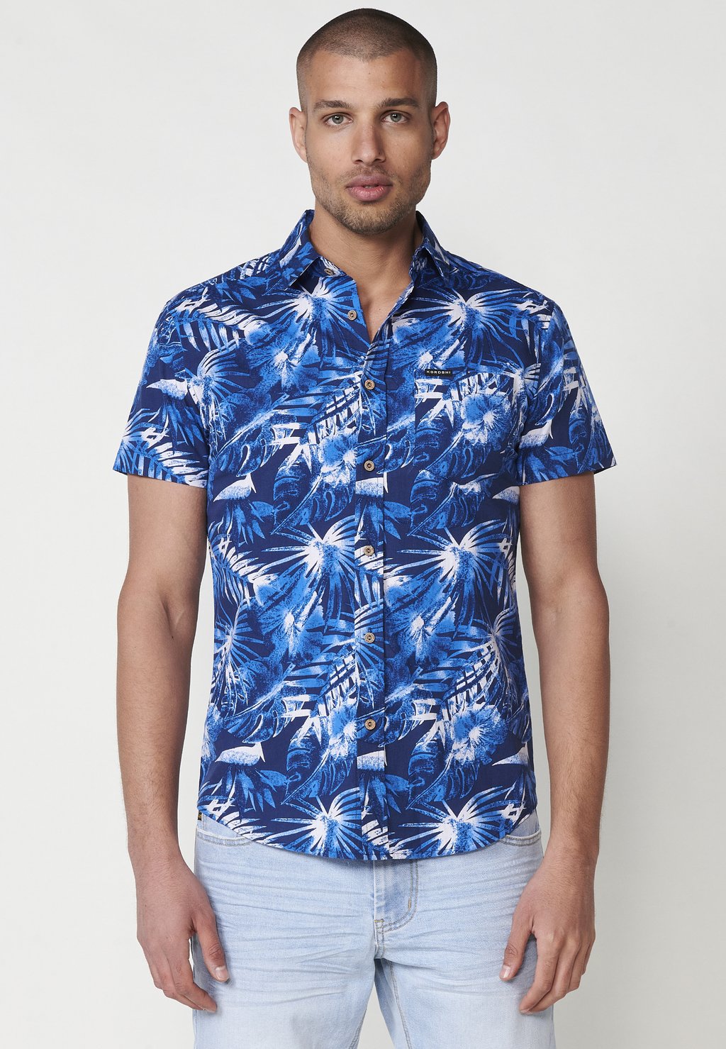 

Рубашка SHORT-SLEEVED Koroshi, синий