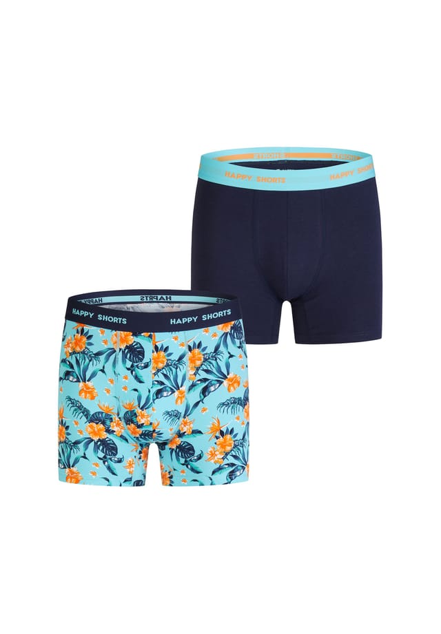 

Ретро-Боксерская майка Happy Shorts, синий