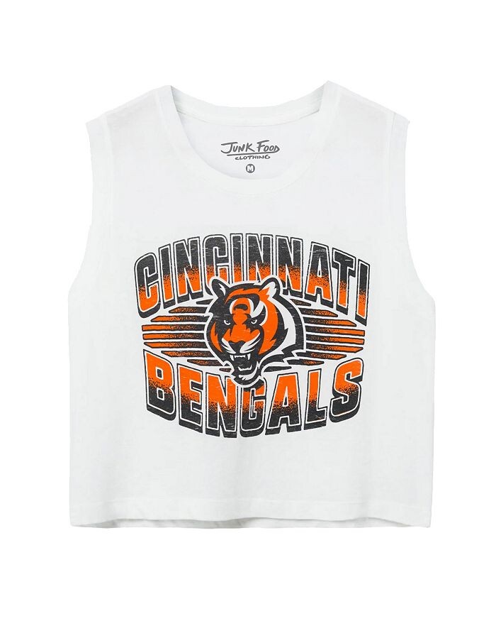 

Женская майка NFL Cincinnati Bengals Junk Food Clothing, белый
