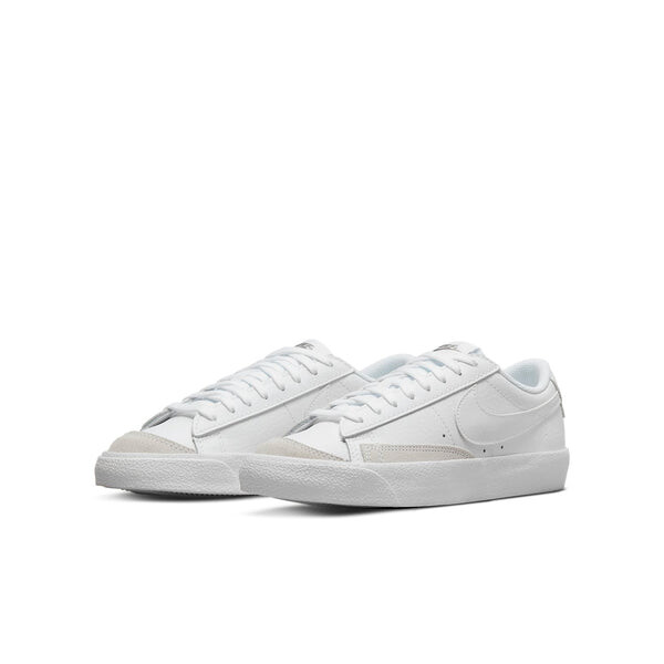 Кроссовки blazer low '77 'white flat pewter' Nike, белый — фото 3