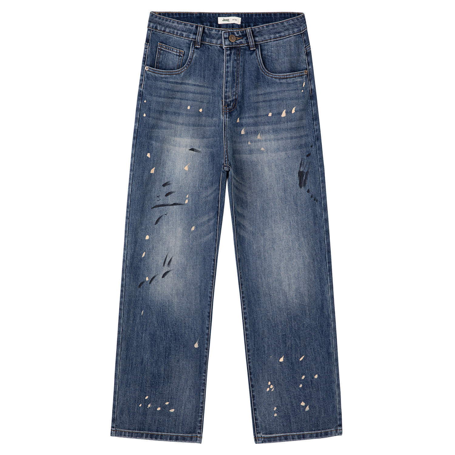 

Jeep Джинсы Unisex P755MWNO07 Blue Moderate Straight Fit