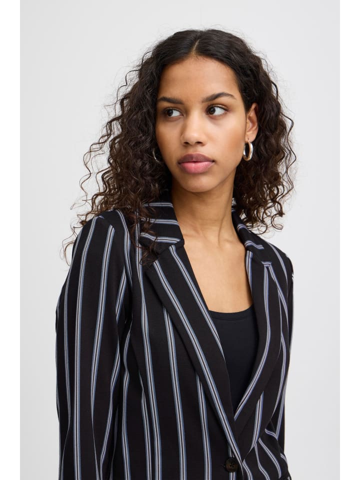 

ICHI Блейзер IHRUTI стандартного кроя, черный