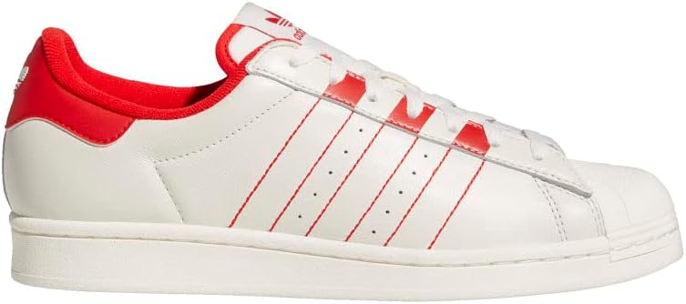 

Мужские кроссовки adidas Originals Superstar, белый/красный/ярко-красный