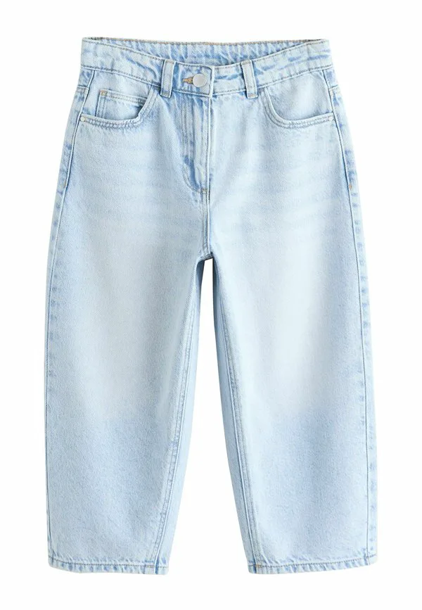 Джинсы прямого кроя, зауженного кроя. Next, Denim Light Wash