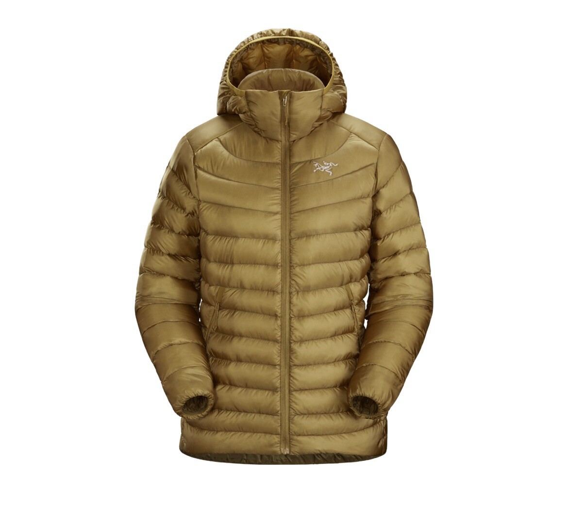 

Пуховик женский Arcteryx, желтый
