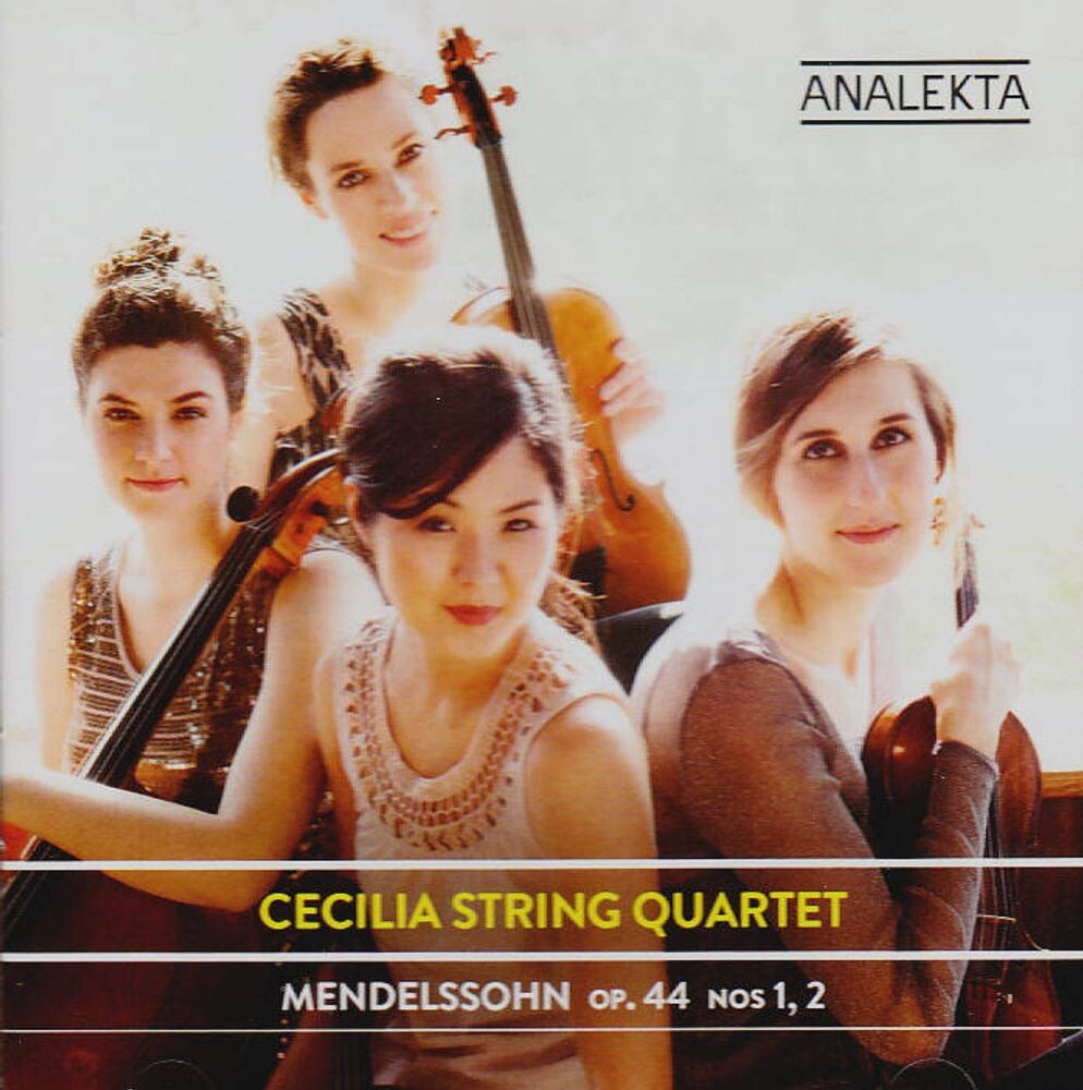 

Диск CD Mendelssohn: String Quartet Op. 44 Nos. 1 & 2 [Import] - Felix Mendelssohn, Cecilia String Quartet