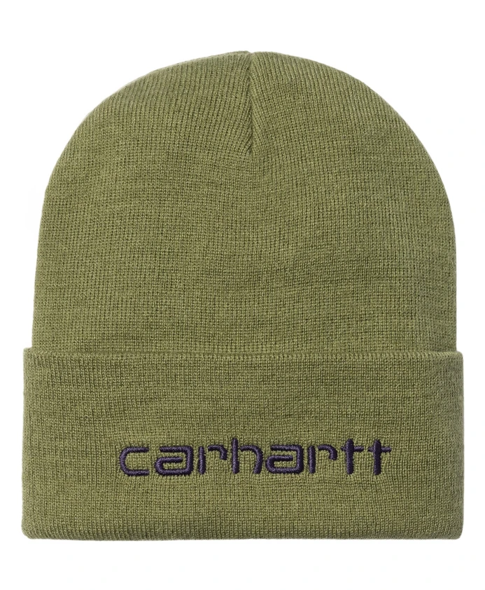 

Шерстяная шапка с надписью Carhartt Wip, зеленый