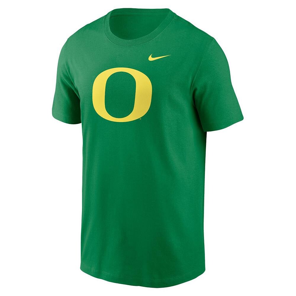 Мужская зеленая футболка с логотипом Nike Oregon Ducks Primetime Evergreen, цвет Uoo Green — фото 3