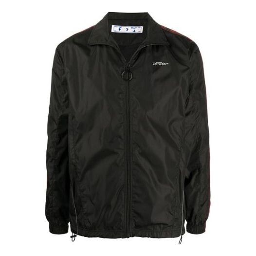 

Куртка fw20 logo printing jacket men black Off-White, черный