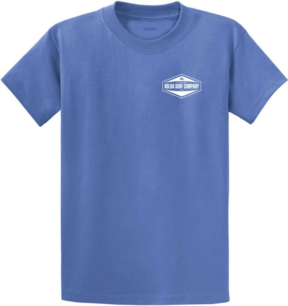 

Футболка Joe's USA Koloa Hexagon 2-Side Logo Cotton в размерах Regular, Big и Tall