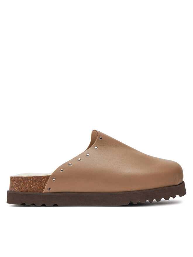 Шлепанцы Scholl Fae Studs F30938 Marrón, коричневый