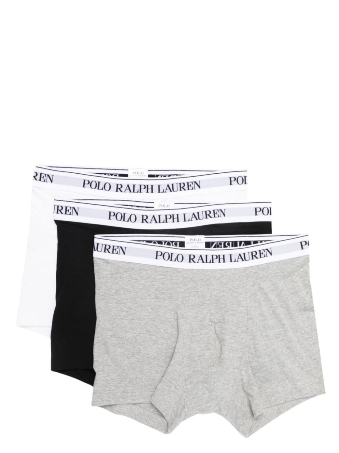 

Polo Ralph Lauren комплект из трех трусов-брифов с логотипом, серый