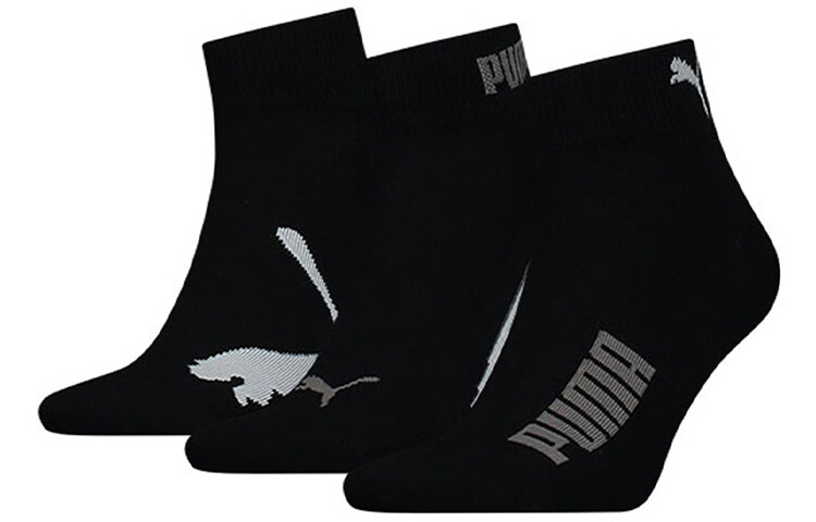 

Носки унисекс Puma, цвет 3 Pack (Black)