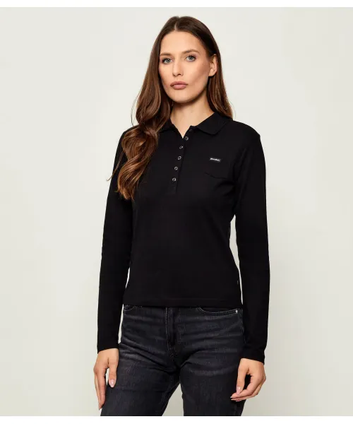 

Футболка поло Slim fit Guess Jeans, черный