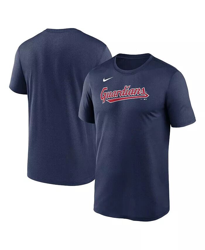 

Мужская футболка Cleveland Guardians Fuse Legend Nike, синий