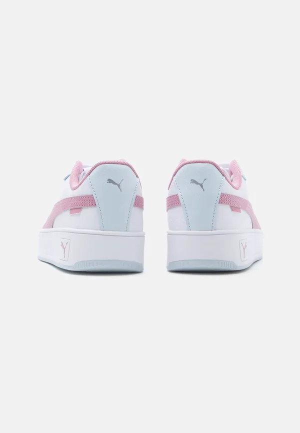 Кроссовки унисекс carina street Puma, White/Poised Pink/Sea Glass — фото 3