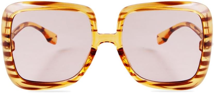 

Винтажные солнцезащитные очки 2027 года в крупной оправе с защитой от УФ-излучения UV400, стильные солнцезащитные очки для женщин, модные очки MTZJH, C3 Pattern Light Tea